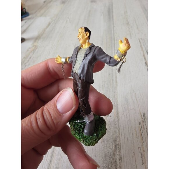 Lemax Frankenstein monster chains Halloween people village accessory - Picture 2 of 8